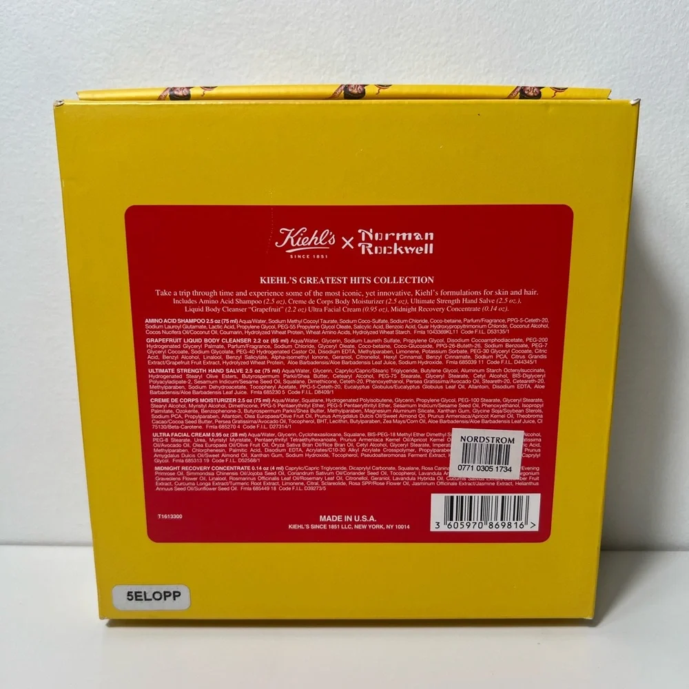 Kiel’s X Norman Rockwell Greatest Hits Holiday Christmas Collection Set